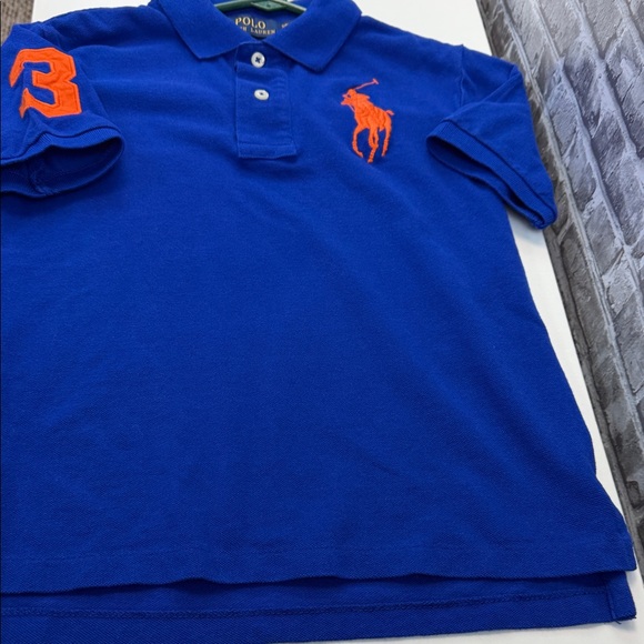 Polo Ralph Lauren Other - Polo by‎ Ralph Lauren Kids Royal Blue Polo with Orange Accents